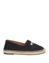 Bally Woman Espadrilles Black Size 7.5 Cotton