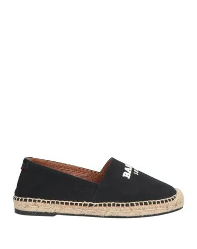 Bally Woman Espadrilles Black Size 7.5 Cotton