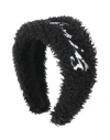 Bally Woman Hair Accessory Black Size - Shearling In Black
