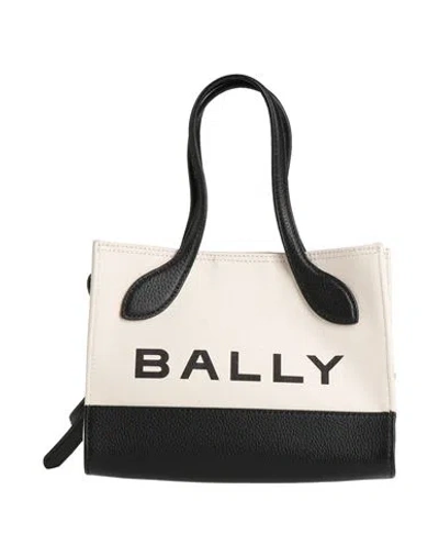 Bally Woman Handbag Black Size - Leather, Textile Fibers