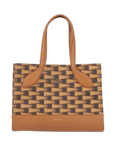 Bally Woman Handbag Brown Size - Leather