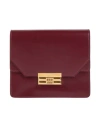 Bally Woman Handbag Burgundy Size - Leather In Red