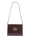 Bally Woman Handbag Chocolate Brown Size - Leather