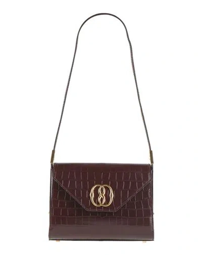 Bally Woman Handbag Chocolate Brown Size - Leather