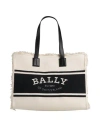 Bally Woman Handbag Cream Size - Textile Fibers In White
