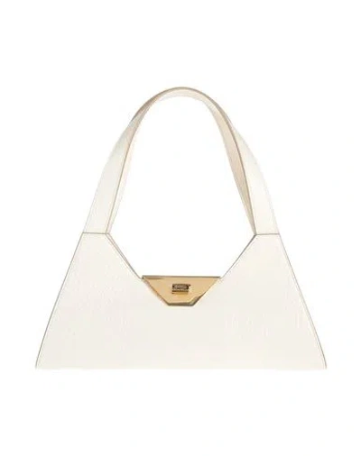 Bally Woman Handbag Ivory Size - Leather In White
