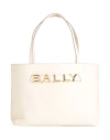 Bally Logo Tote In White