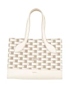 Bally Woman Handbag Ivory Size - Leather In White