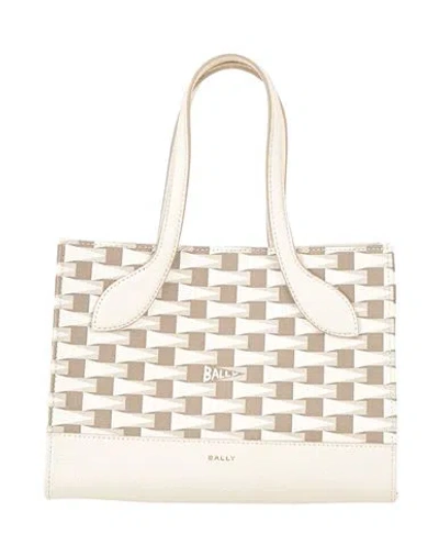 Bally Woman Handbag Ivory Size - Leather In White
