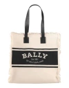 Bally Woman Handbag Ivory Size - Textile Fibers In Neutral