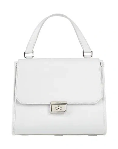 Bally Woman Handbag Light Grey Size - Leather
