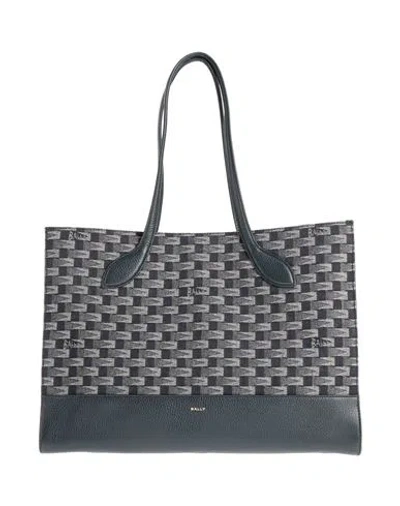 Bally Keep On Pennant-print Tote Bag In Blue