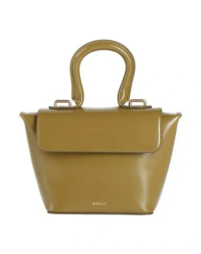 Bally Woman Handbag Military Green Size - Leather
