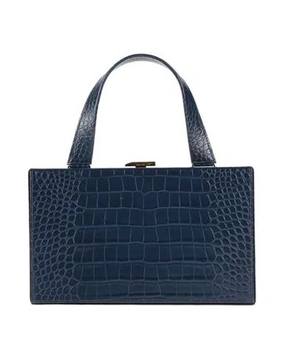 Bally Woman Handbag Navy Size - Leather