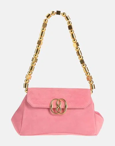 Bally Woman Handbag Pink Size - Leather