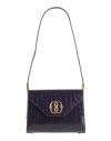 Bally Woman Handbag Purple Size - Leather