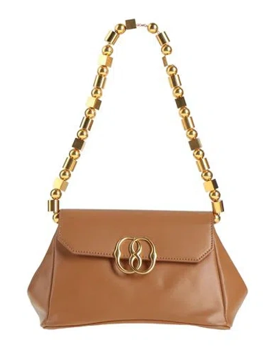 Bally Woman Handbag Tan Size - Leather