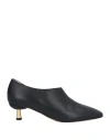 Bally Woman Loafers Black Size 4.5 Calfskin