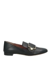 Bally Pearl-embellished Leather Loafers In Black