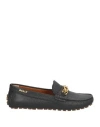 Bally Woman Loafers Black Size 6 Calfskin