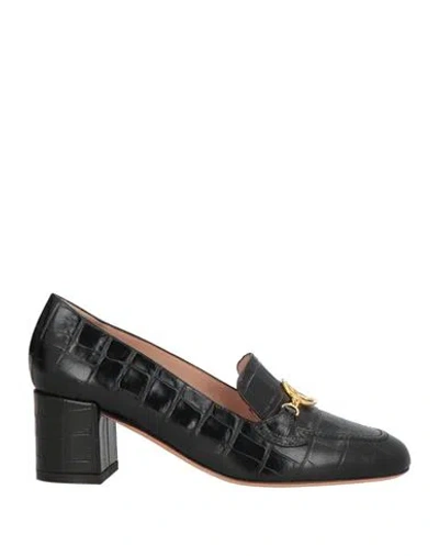 Bally Woman Loafers Black Size 7.5 Calfskin