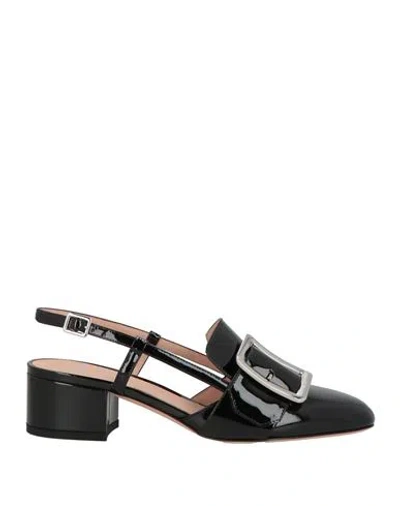 Bally Woman Loafers Black Size 7.5 Calfskin
