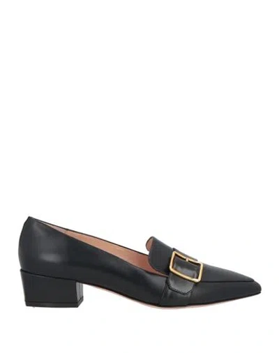 Bally Woman Loafers Black Size 7.5 Calfskin