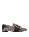 Bally Woman Loafers Light Grey Size 7.5 Calfskin In Grey