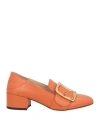 Bally Woman Loafers Tan Size 3.5 Calfskin In Brown