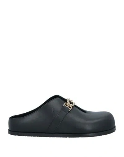Bally Woman Mules & Clogs Black Size 7.5 Cow Leather