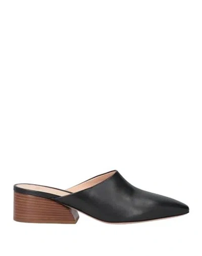 Bally Woman Mules & Clogs Black Size 7 Calfskin