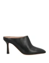 Bally Woman Mules & Clogs Black Size 7.5 Calfskin In Black
