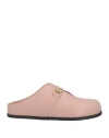 Bally Woman Mules & Clogs Light Pink Size 7.5 Cow Leather