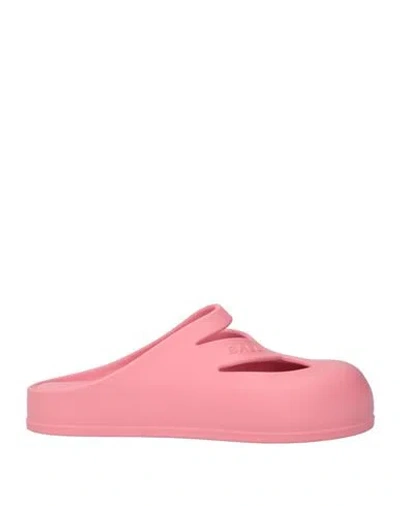 Bally Woman Mules & Clogs Pink Size 5-6 Rubber