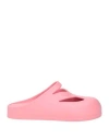 Bally Woman Mules & Clogs Pink Size 5.5 Rubber In Pink