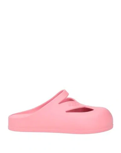 Bally Woman Mules & Clogs Pink Size 5.5 Rubber