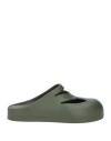 Bally Woman Mules & Clogs Sage Green Size 12-13 Rubber