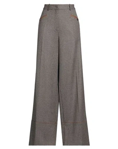 Bally Woman Pants Beige Size 8 Wool, Rayon, Nylon, Elastane, Viscose