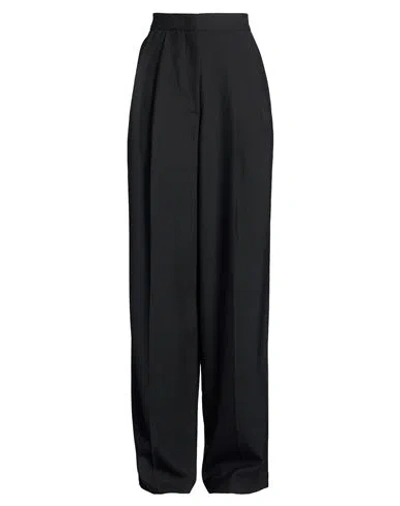 Bally Woman Pants Black Size 12 Wool, Polyester