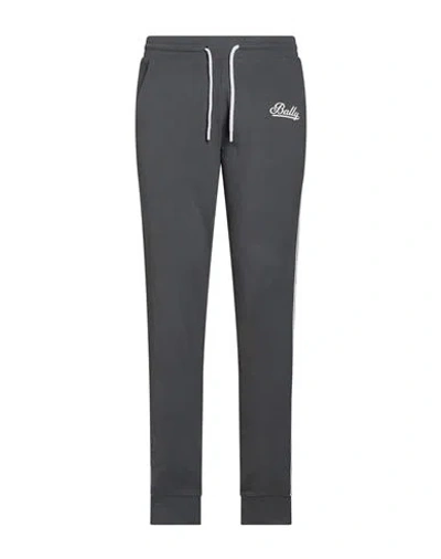Bally Woman Pants Grey Size 4 Cotton, Elastane In Gray