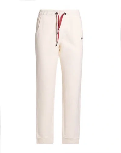 Bally Woman Pants Ivory Size 4 Cotton, Elastane In White