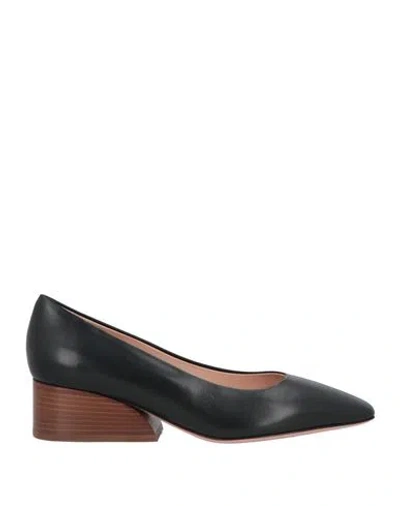 Bally Woman Pumps Black Size 5.5 Calfskin
