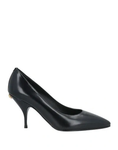 Bally Woman Pumps Black Size 5.5 Calfskin