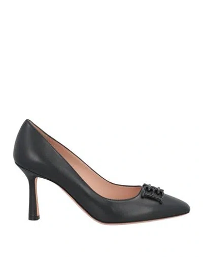 Bally Woman Pumps Black Size 5.5 Leather