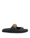 Bally Woman Sandals Black Size 7.5 Cow Leather