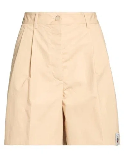 Bally Woman Shorts & Bermuda Shorts Beige Size 6 Modal, Polyamide In Neutral