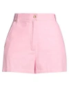 Bally Woman Shorts & Bermuda Shorts Pink Size 28 Cotton In Pink