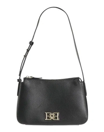 Bally Woman Shoulder Bag Black Size - Leather