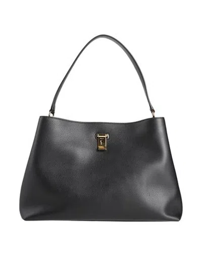 Bally Woman Shoulder Bag Black Size - Leather