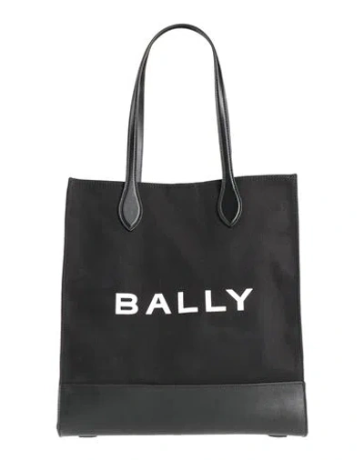 Bally Woman Shoulder Bag Black Size - Textile Fibers